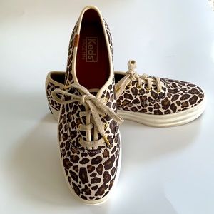 Keds Triple Up Leopard Print Sneakers